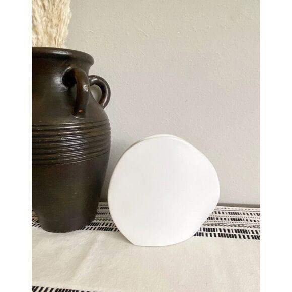 Rare Modernist Ikebana Vase/Vessel by Kyohdoh Japan Yokkaichi Mid-Century - Picture 2 of 7